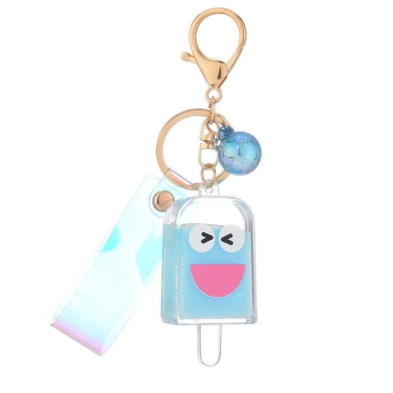 Wholesale Acrylic Oil Popsicles Keychains